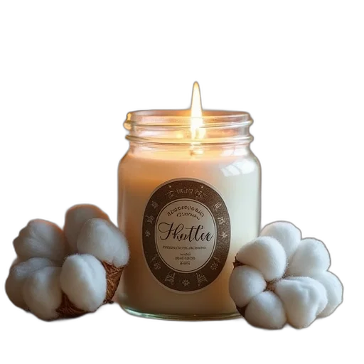 pastel, country, candle, yankee transparent PNG cut-out