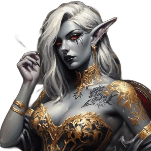jewelry, face, dragon, fantasy art, concept art, comic book art, photorealistic, dark transparent PNG cut-out