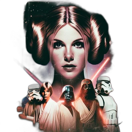 mask, comic book art, concept art, fantasy art, pixel art, artistic, star, wars transparent PNG cut-out