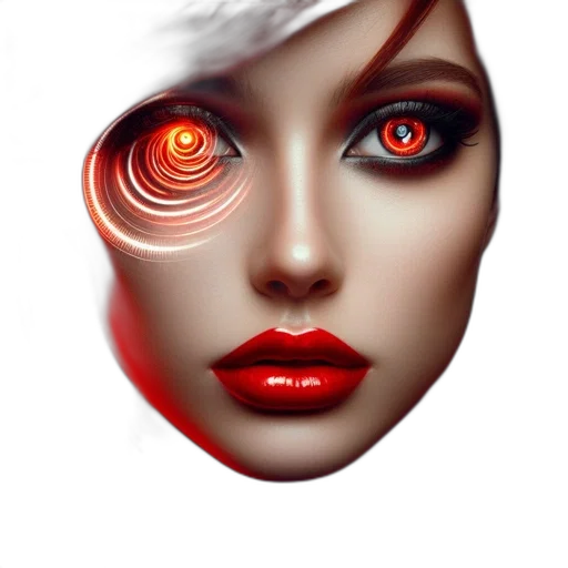 robot, mask, face, jewelry, fantasy art, photorealistic, concept art, 3d render transparent PNG cut-out