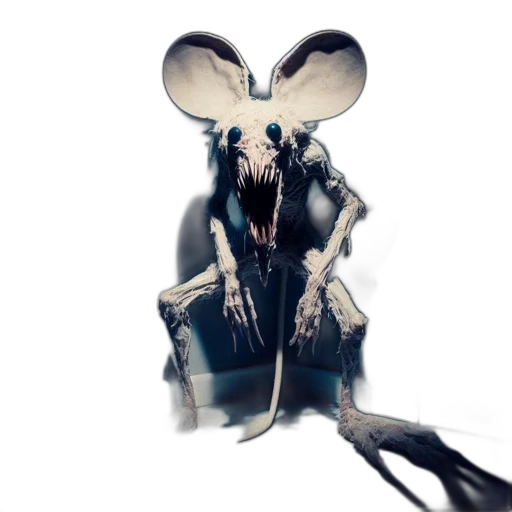 mask, creature, animal, face, concept art, fantasy art, cyberpunk, watercolor transparent PNG cut-out