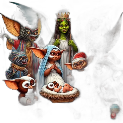 staff, food, concept art, fantasy art, pixel art, 3d render, imaginative, nativity transparent PNG cut-out