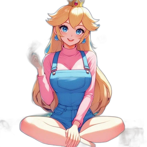 dress, staff, weapon, anime, vaporwave, pixel art, concept art, pastel transparent PNG cut-out