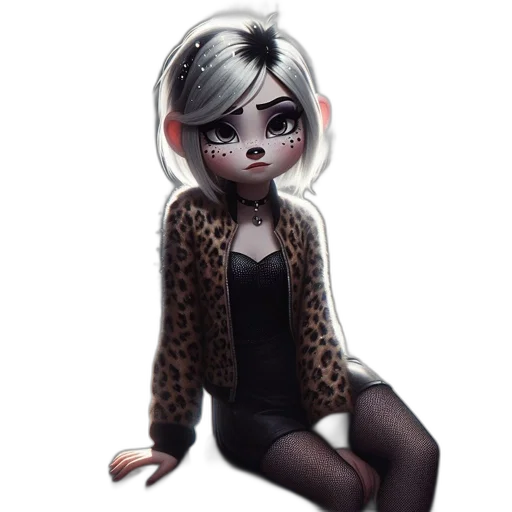 jacket, dress, creature, staff, concept art, cartoon, pixel art, fantasy art transparent PNG cut-out