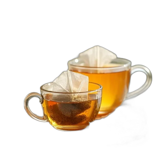 pure, tea, infusions, bags transparent PNG cut-out