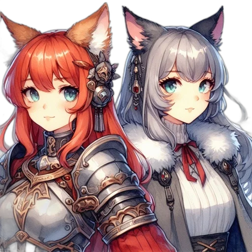 staff, fantasy art, concept art, anime, pixel art, red, monochrome, two transparent PNG cut-out