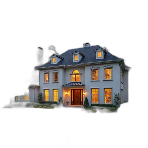 building, 3d render, photorealistic, concept art transparent PNG cut-out