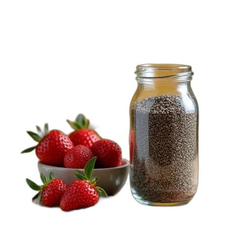 food, bottle, 3d render, photorealistic transparent PNG cut-out
