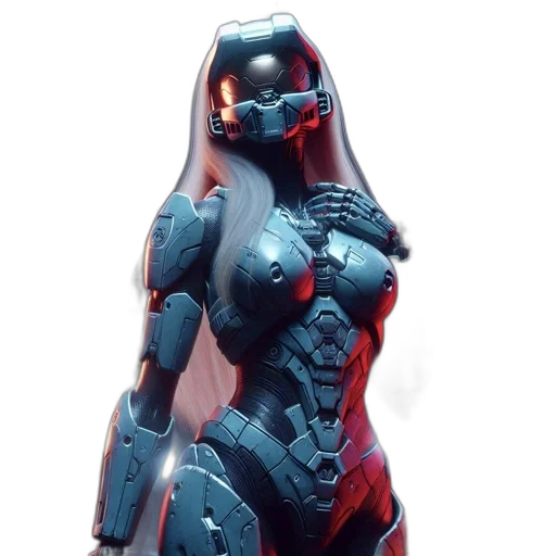 robot, weapon, dress, mask transparent PNG cut-out
