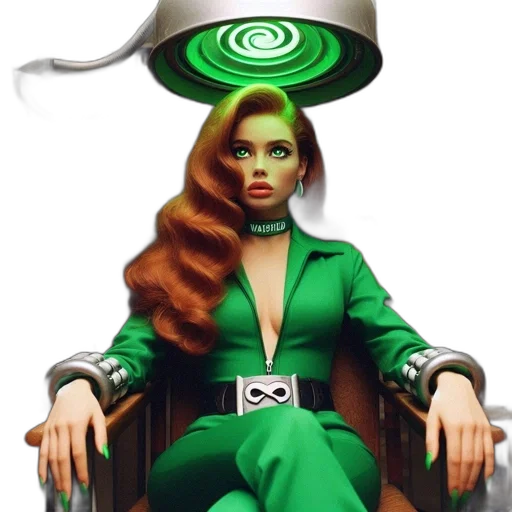 jewelry, staff, furniture, concept art, comic book art, 3d render, fantasy art, green transparent PNG cut-out