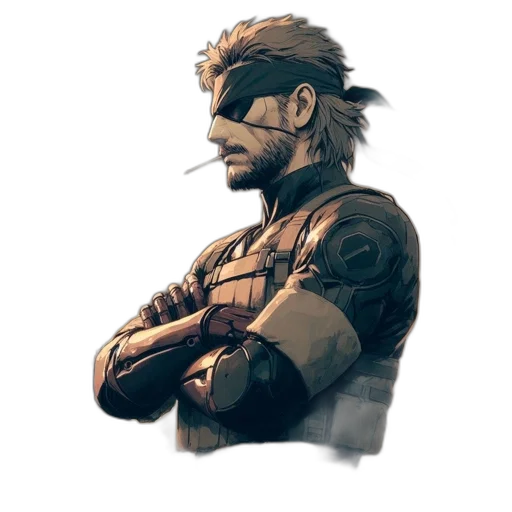 weapon, face, sword, mask, concept art, cyberpunk, fantasy art, comic book art transparent PNG cut-out