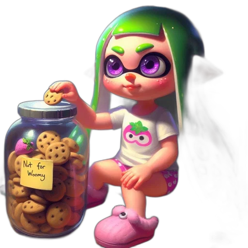 food, weapon, dress, creature, concept art, 3d render, pixel art, vaporwave transparent PNG cut-out