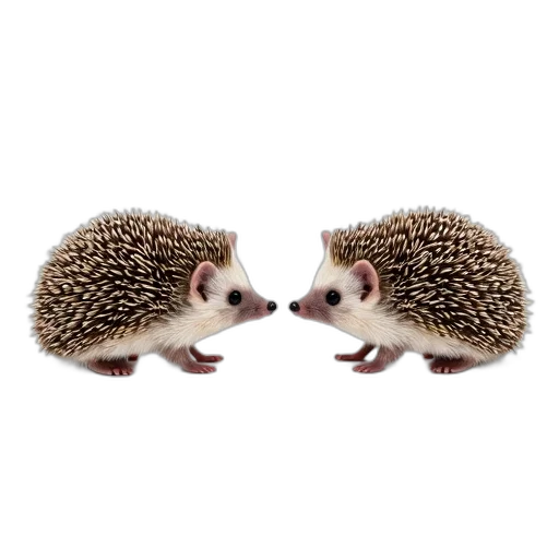 animal, hat, food, shoes, 3d render, photorealistic, concept art, two transparent PNG cut-out