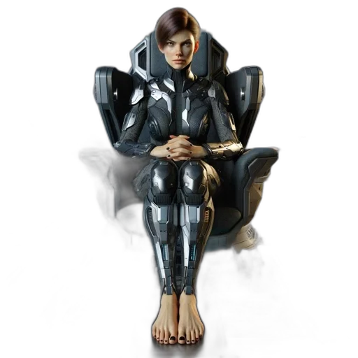 robot, jacket, creature, mask, 3d render, concept art, cyberpunk, photorealistic transparent PNG cut-out