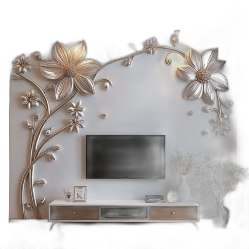 furniture, crown, jewelry, 3d render transparent PNG cut-out