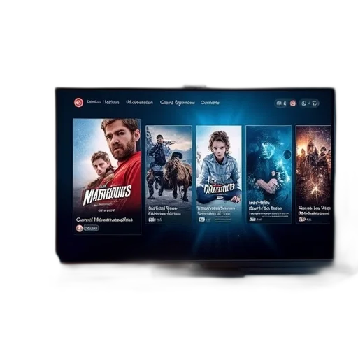 screen, showing, movies, side transparent PNG cut-out