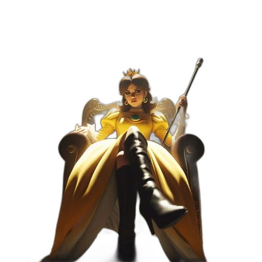 crown, sword, staff, weapon, concept art, fantasy art, pixel art, comic book art transparent PNG cut-out