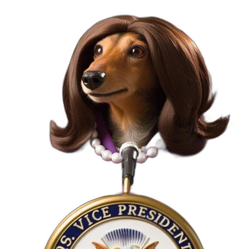 staff, animal, hair, creature, cartoon, photorealistic, 3d render, concept art transparent PNG cut-out
