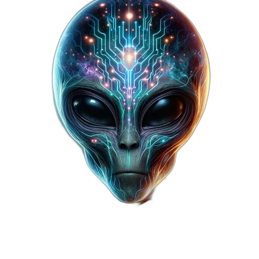 mask, face, creature, robot, concept art, pixel art, fantasy art, cyberpunk transparent PNG cut-out