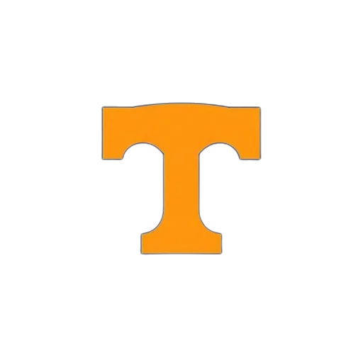 staff, tennessee, vols, logo, black, background transparent PNG cut-out
