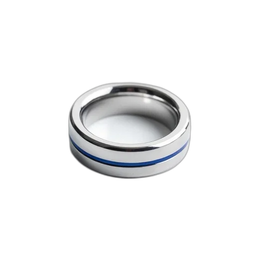 jewelry, robot, crown, furniture, 3d render, silver, ring, blue transparent PNG cut-out