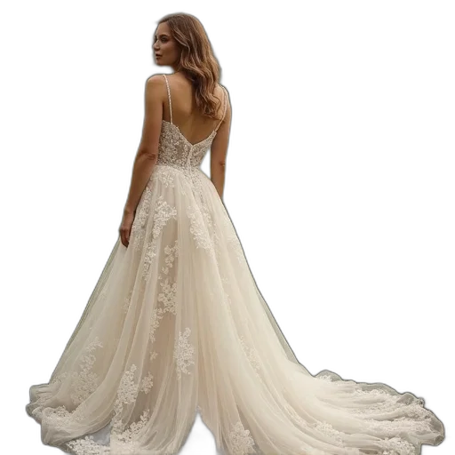 dress, vintage, wedding, dresses transparent PNG cut-out