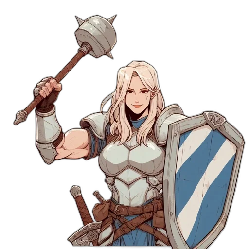 sword, weapon, fantasy art, concept art, comic book art, anime, blue, female transparent PNG cut-out