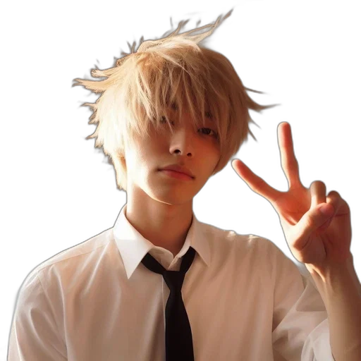 hair, staff, face, anime, photorealistic, 3d render, cartoon, young transparent PNG cut-out