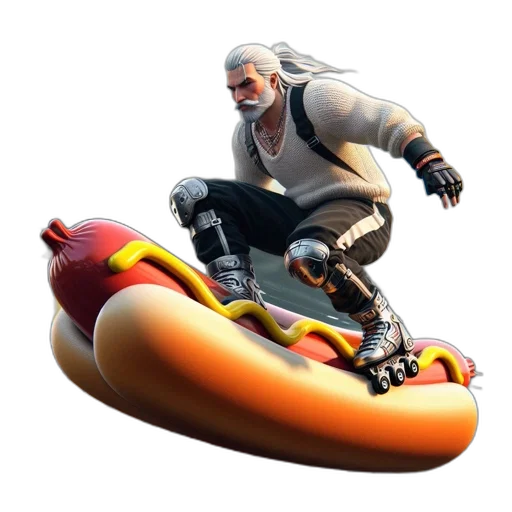 food, weapon, creature, animal, 3d render, concept art, photorealistic, individual transparent PNG cut-out