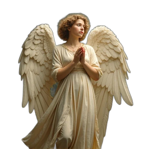 photorealistic, fantasy art, concept art, complete, encyclopedia, angels, book transparent PNG cut-out