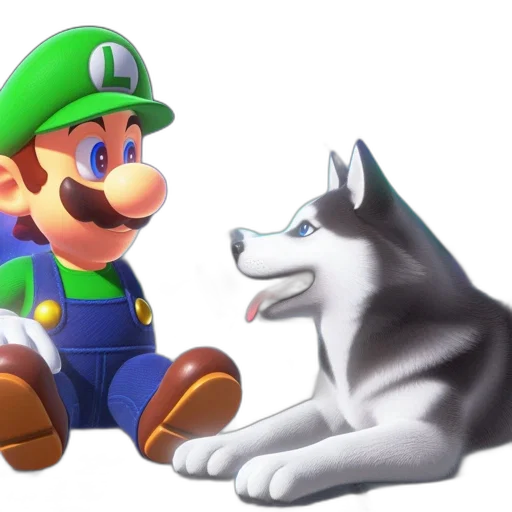animal, creature, 3d render, concept art, pixel art, photorealistic, monochrome, green transparent PNG cut-out