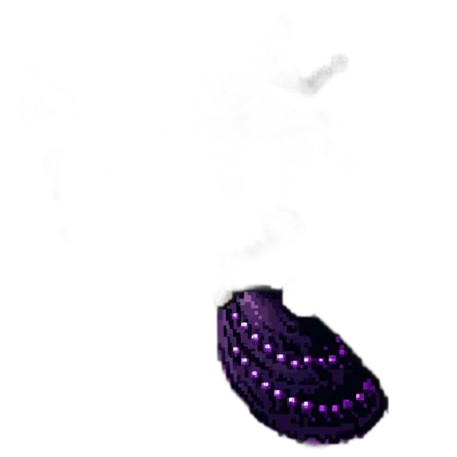jewelry, hat, shoes, crown, pixel art, 3d render, concept art, photorealistic transparent PNG cut-out