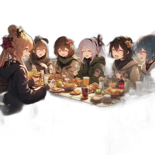 food, staff, concept art, pixel art, fantasy art, anime, fire, dark transparent PNG cut-out