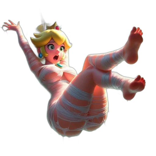 dress, creature, animal, weapon, concept art, 3d render, vaporwave, pixel art transparent PNG cut-out