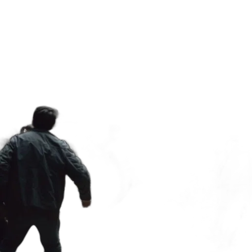 jacket, staff, creature, weapon, concept art, 3d render, photorealistic, fog transparent PNG cut-out