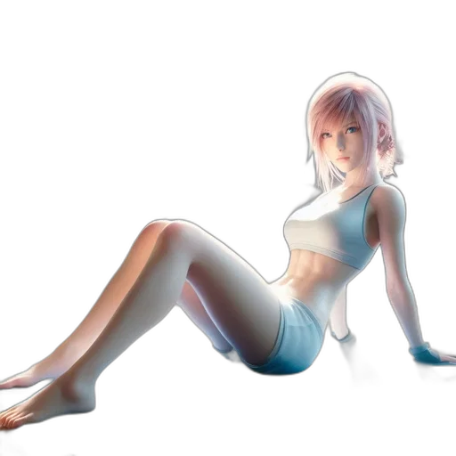 dress, robot, creature, concept art, anime, watercolor, 3d render, neon lights transparent PNG cut-out