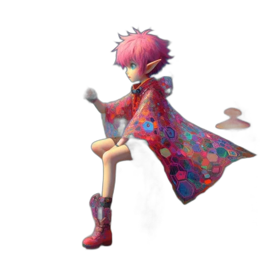 weapon, dress, staff, sword, concept art, 3d render, pixel art, fantasy art transparent PNG cut-out