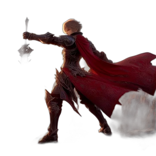 sword, weapon, staff, concept art, fantasy art, 3d render, comic book art, fire transparent PNG cut-out
