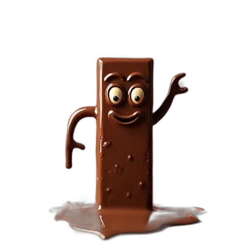 staff, food, robot, face, 3d render, photorealistic, concept art, cartoon transparent PNG cut-out
