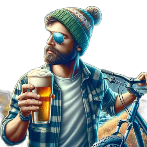 jacket, hat, face, photorealistic, fantasy art, concept art, comic book art, man transparent PNG cut-out