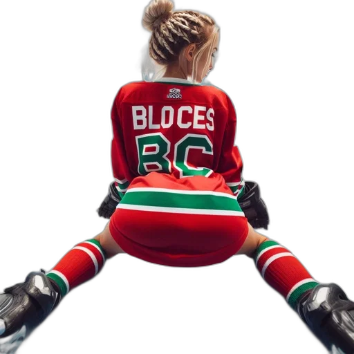 ice, hockey, match, takes, place, rink, where, female transparent PNG cut-out