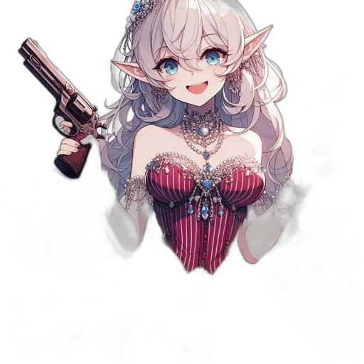 weapon, staff, dress, sword, pixel art, fantasy art, anime, concept art transparent PNG cut-out