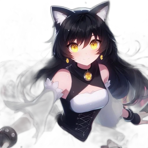 staff, anime, fantasy art, concept art, 3d render, fire, monochrome, dark transparent PNG cut-out
