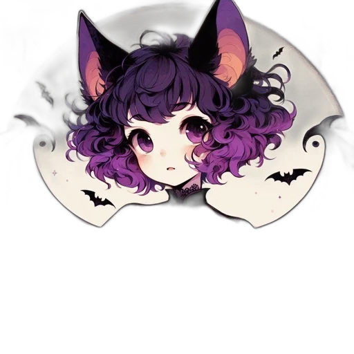 staff, mask, creature, fantasy art, pixel art, anime, watercolor, dark transparent PNG cut-out