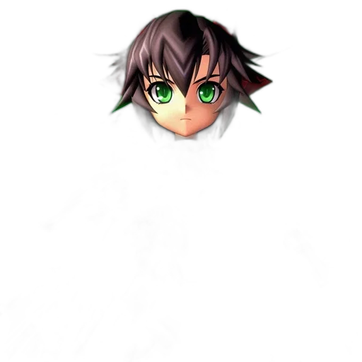 face, mask, staff, weapon, pixel art, anime, 3d render, concept art transparent PNG cut-out