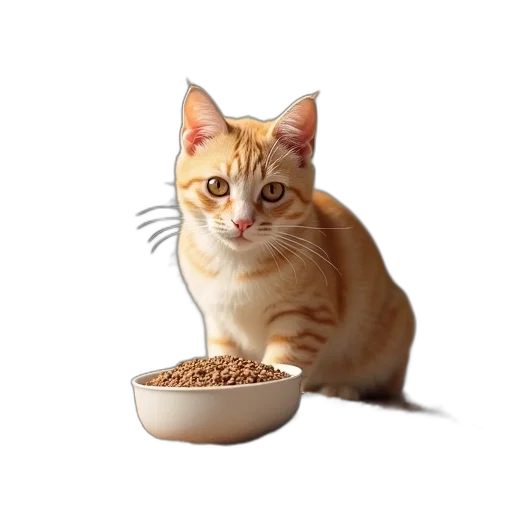 food, animal, staff, creature, photorealistic, pixel art, 3d render, iams transparent PNG cut-out
