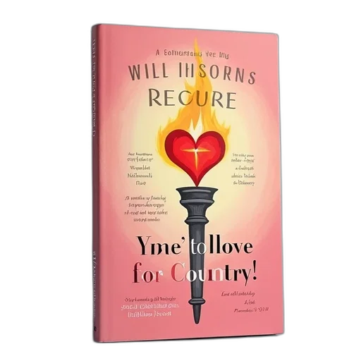 second, image, book, cover, titled, how, love, country transparent PNG cut-out
