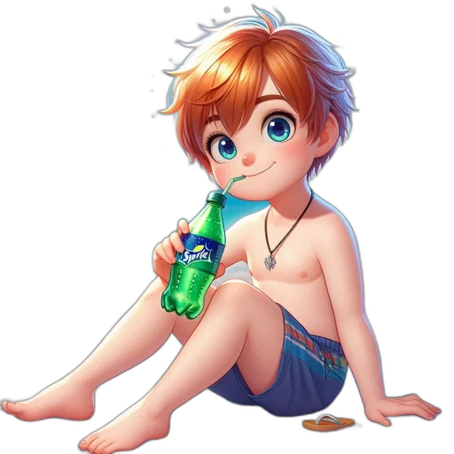 bottle, pixel art, anime, concept art, photorealistic, green, blue, animated transparent PNG cut-out