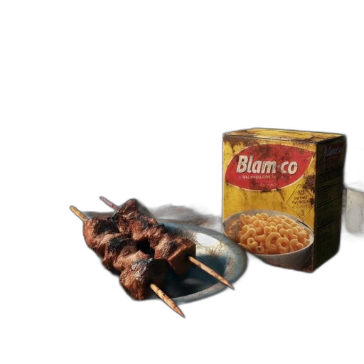 food, shoes, animal, weapon, 3d render, photorealistic, fire, rustic transparent PNG cut-out