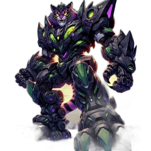 dragon, robot, weapon, creature, concept art, fantasy art, comic book art, pixel art transparent PNG cut-out